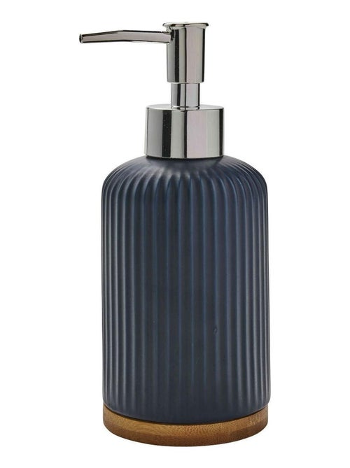 Guy Levasseur - Distributeur de savon strié en céramique - Kiabi Guy Levasseur - Distributeur de savon strié en céramique - Kiabi