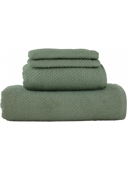 Guy Levasseur - Lot 2 serviettes de bain et 2 gants de toilette - Kiabi Guy Levasseur - Lot 2 serviettes de bain et 2 gants de toilette - Kiabi