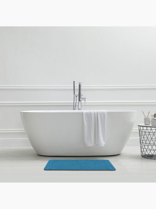 Guy Levasseur - Lot de 2 tapis de bain polyester 50x80cm + 50x40cm - Kiabi Guy Levasseur - Lot de 2 tapis de bain polyester 50x80cm + 50x40cm - Kiabi