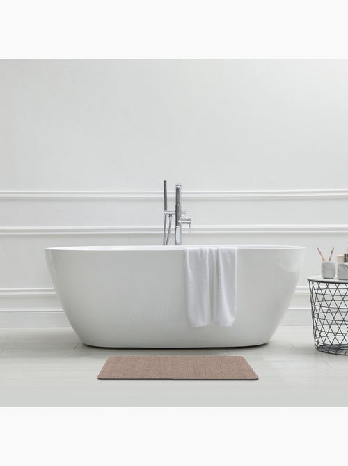 Guy Levasseur - Lot de 2 tapis de bain polyester 50x80cm + 50x40cm - Kiabi Guy Levasseur - Lot de 2 tapis de bain polyester 50x80cm + 50x40cm - Kiabi