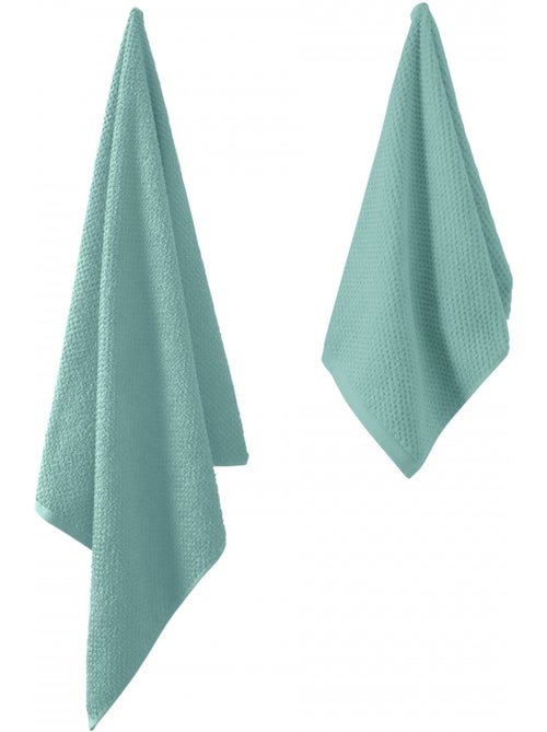 Guy Levasseur - Lot serviette de bain 70x140 et serviette de toilette 50x90 - Kiabi Guy Levasseur - Lot serviette de bain 70x140 et serviette de toilette 50x90 - Kiabi