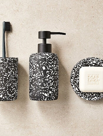 Guy Levasseur - Set salle de bain terrazzo 4 pièces polyrésine