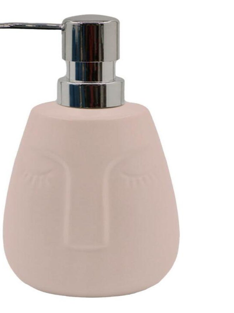Guy Levasseur - Set salle de bain visage 3 pièces céramique Rose - Kiabi