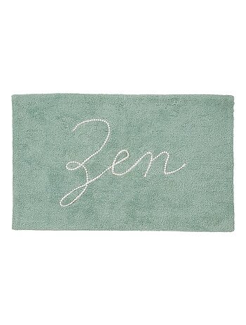 Guy Levasseur - Tapis de bain à texte 50x80 en coton