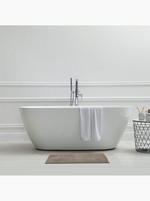 Guy Levasseur - Tapis de bain chenille 50x70 uni - Kiabi Guy Levasseur - Tapis de bain chenille 50x70 uni - Kiabi