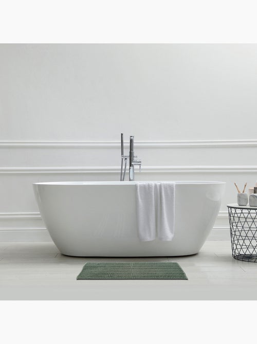 Guy Levasseur - Tapis de bain chenille 50x70 uni - Kiabi Guy Levasseur - Tapis de bain chenille 50x70 uni - Kiabi