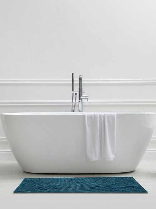 Guy Levasseur - Tapis de bain chenille 60x180 en polyester uni - Kiabi