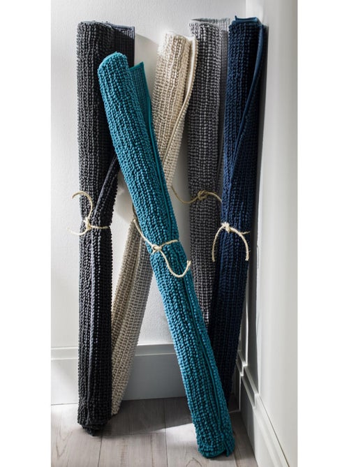 Guy Levasseur - Tapis de bain chenille 60x180 en polyester uni - Kiabi