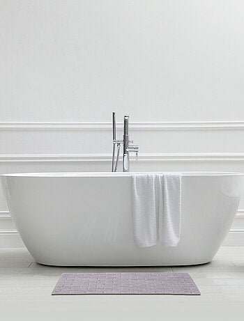Guy Levasseur - Tapis de bain déco brique en coton