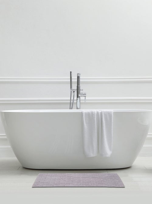 Guy Levasseur - Tapis de bain déco brique en coton - Kiabi Guy Levasseur - Tapis de bain déco brique en coton - Kiabi