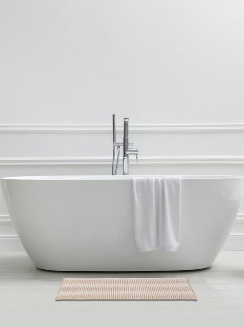 Guy Levasseur - Tapis de bain déco effet maille - Kiabi Guy Levasseur - Tapis de bain déco effet maille - Kiabi
