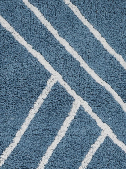 Guy Levasseur - Tapis de bain déco géométrique en coton - Kiabi Guy Levasseur - Tapis de bain déco géométrique en coton - Kiabi