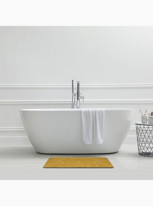 Guy Levasseur - Tapis de bain uni 50x80 en polyester - Kiabi Guy Levasseur - Tapis de bain uni 50x80 en polyester - Kiabi
