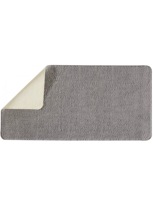 Guy Levasseur - Tapis de bain uni 60x120 en polyester - Kiabi Guy Levasseur - Tapis de bain uni 60x120 en polyester - Kiabi