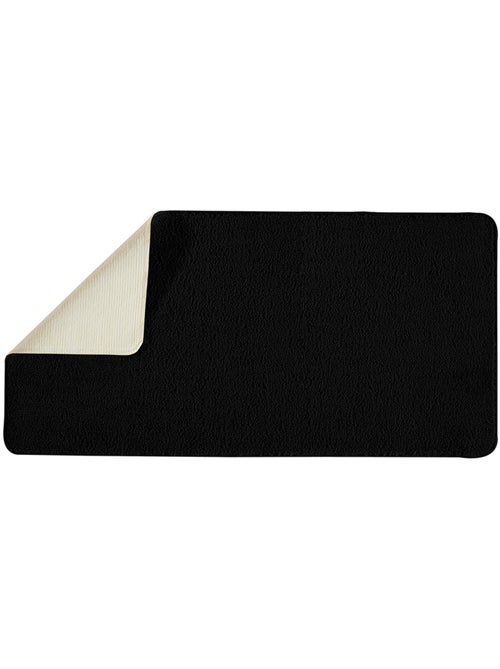 Guy Levasseur - Tapis de bain uni 60x120 en polyester - Kiabi Guy Levasseur - Tapis de bain uni 60x120 en polyester - Kiabi