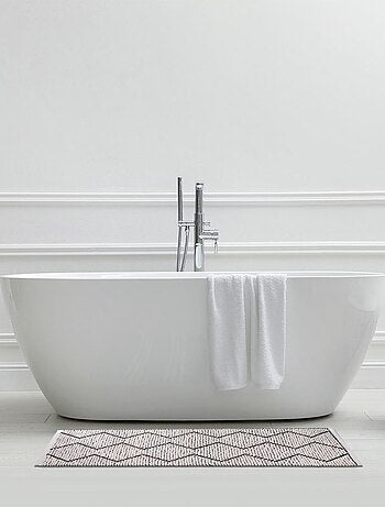 Guy Levasseur - Tapis de bain zigzag 60x120 en polycoton