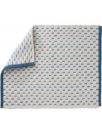 Guy levasseur - tapis déco réversible en coton
