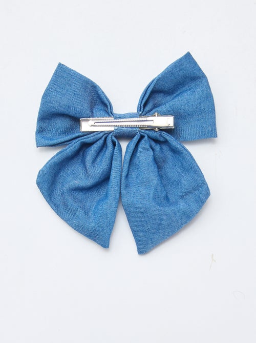 Haarspeld met geborduurde strik - Kiabi