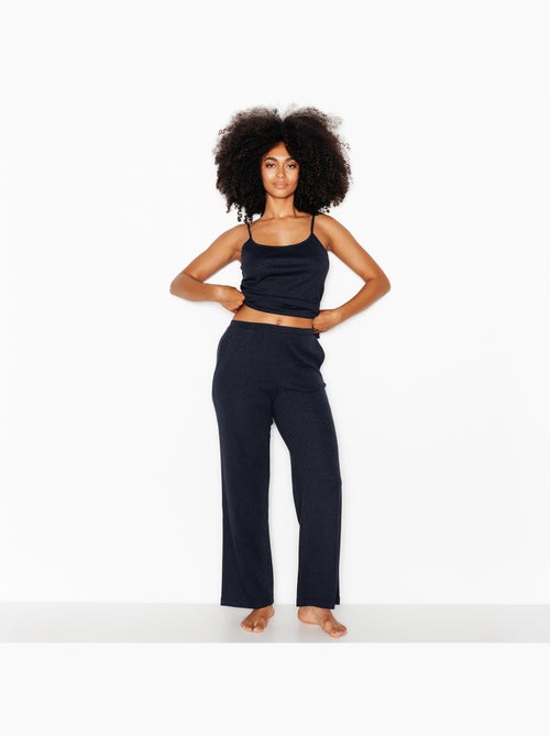 Habybis broek marineblauw - Kiabi