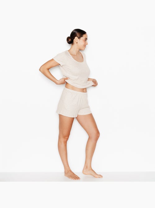 Habybis korte broek beige - Kiabi Habybis korte broek beige - Kiabi