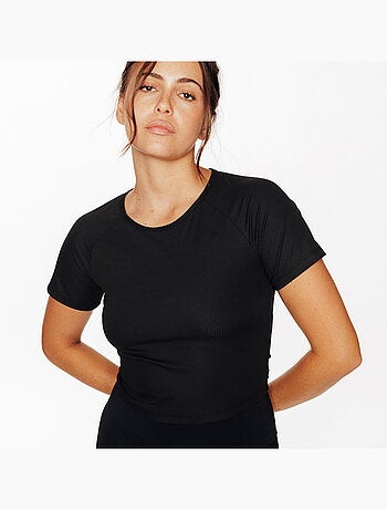Hadji t-shirt sport zwart