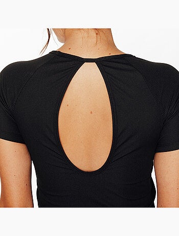 Hadji t-shirt sport zwart