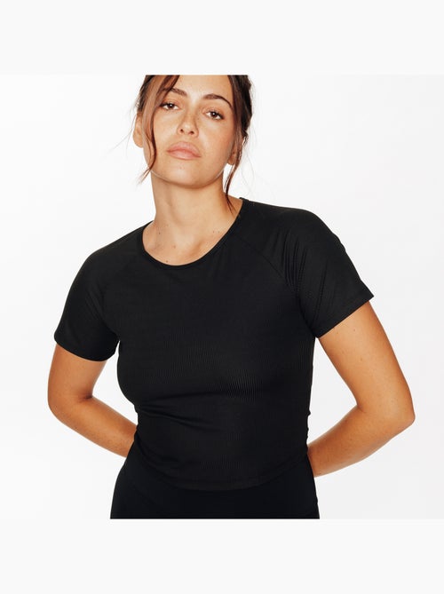 Hadji t-shirt sport zwart - Kiabi