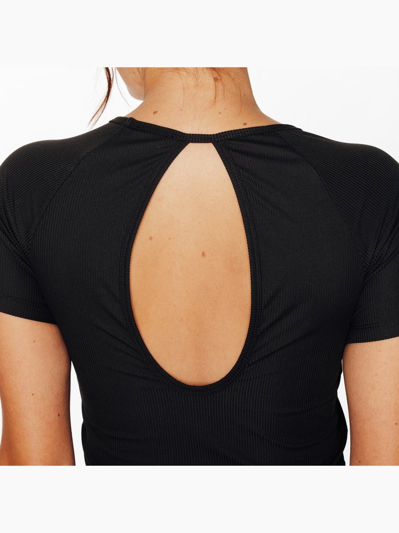 Hadji t-shirt sport zwart Zwart - Kiabi