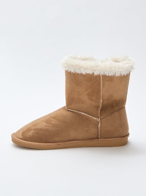 Halfhoge gevoerde laarzen - Kiabi