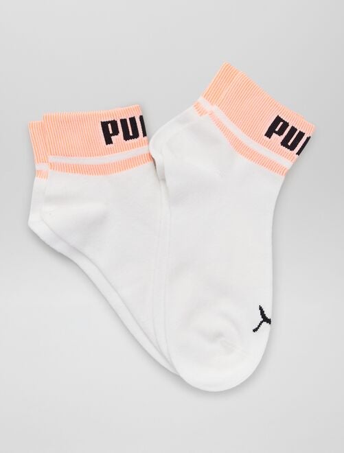 Halfhoge 'Puma'-sokken - Setje van 2 - Kiabi