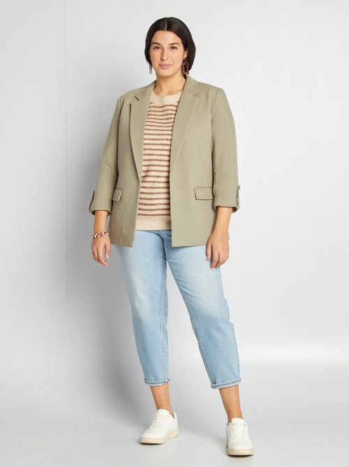 Halflang colbertjasje - Kiabi