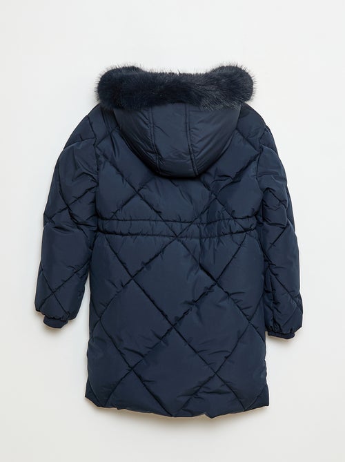 Halflang, warm waterafstotend donsjack - Kiabi