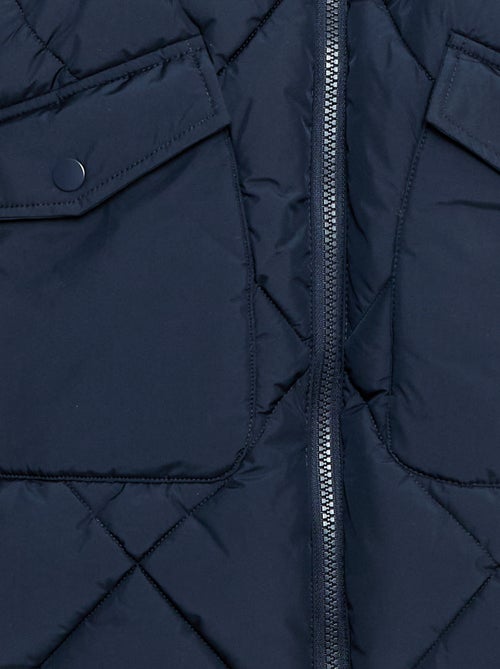 Halflang, warm waterafstotend donsjack - Kiabi