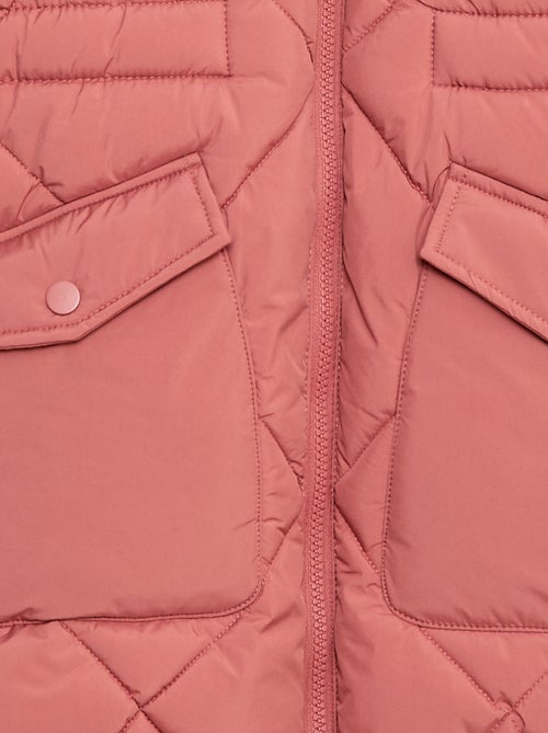 Halflang, warm waterafstotend donsjack - Kiabi