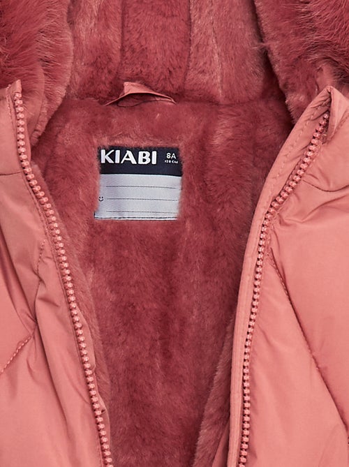 Halflang, warm waterafstotend donsjack - Kiabi