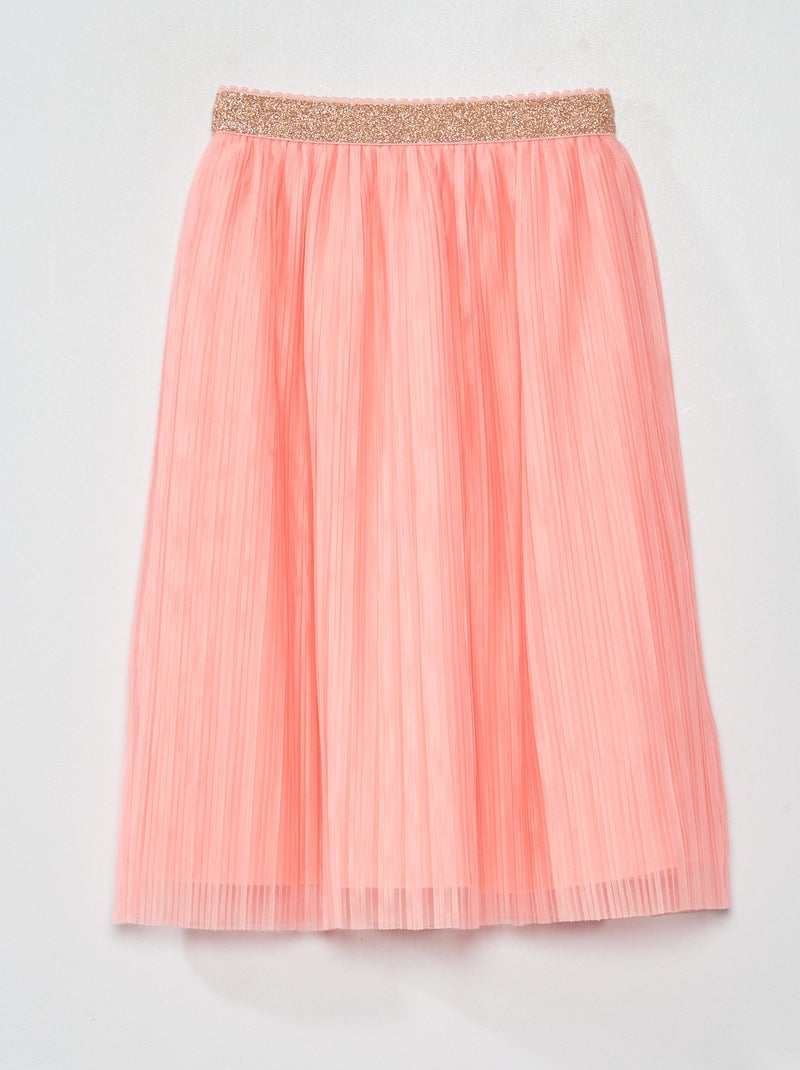 Halflange rok van tule ROSE - Kiabi