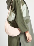 Halfronde tas van nylon ROSE - Kiabi