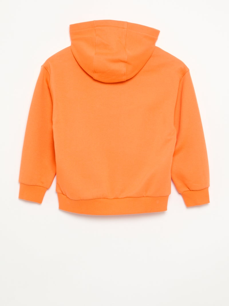 Halloween-sweater met lange mouwen Oranje - Kiabi