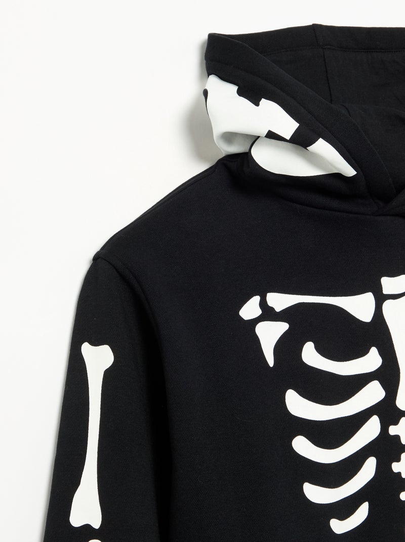 Halloween-sweater met lange mouwen Zwart - Kiabi