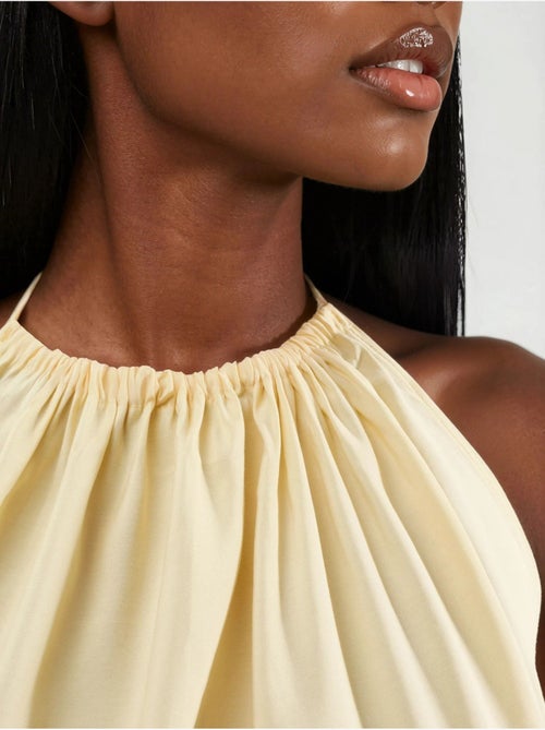 Halter midi-jurk busem - Kiabi Halter midi-jurk busem - Kiabi