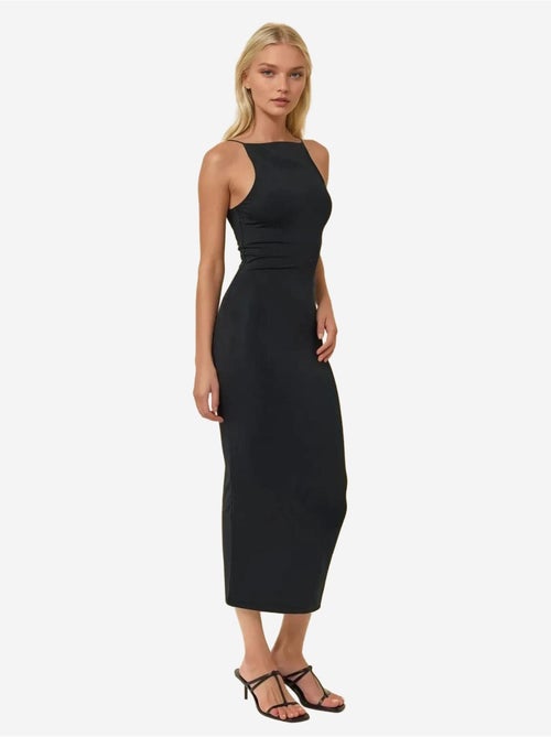 Halterhals Bodycon Midi-jurk - Kiabi