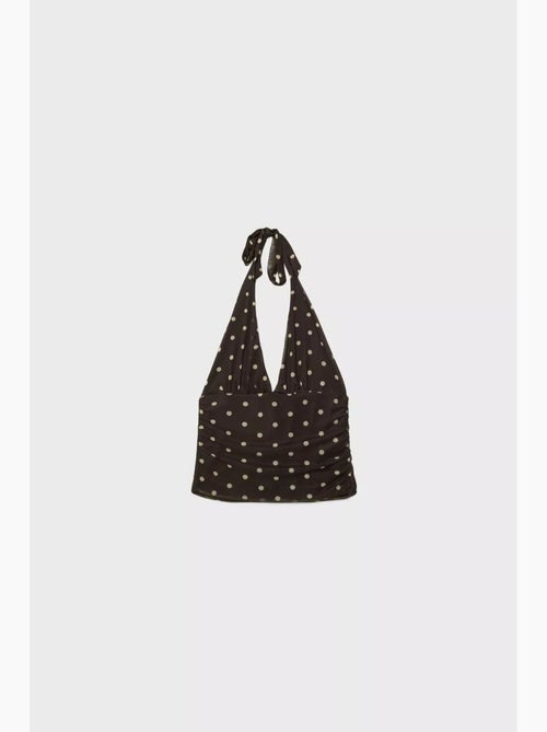 Haltertop stippen kort hiccup - Kiabi