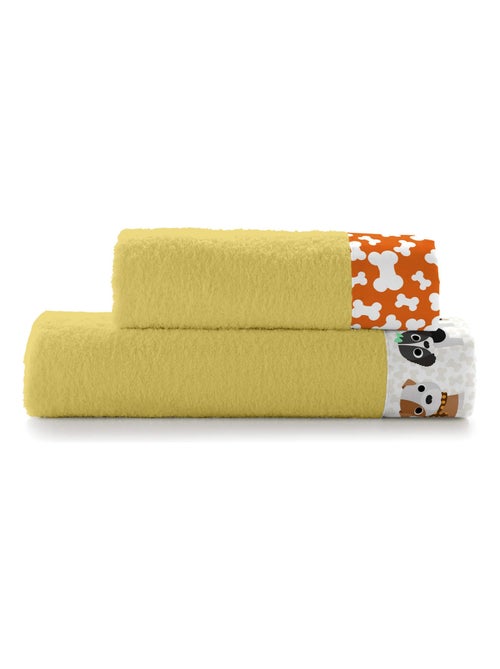 Handdoekenset Dogs "Happyfriday" - Kiabi