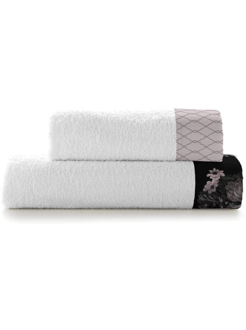 Handdoekenset Onyx "Happyfriday" - Kiabi Handdoekenset Onyx "Happyfriday" - Kiabi