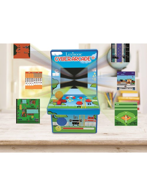 Handheld console cyber arcade® met kleuren lcd 2.8'' en 200 games in een retro-ontwerp - Kiabi Handheld console cyber arcade® met kleuren lcd 2.8'' en 200 games in een retro-ontwerp - Kiabi