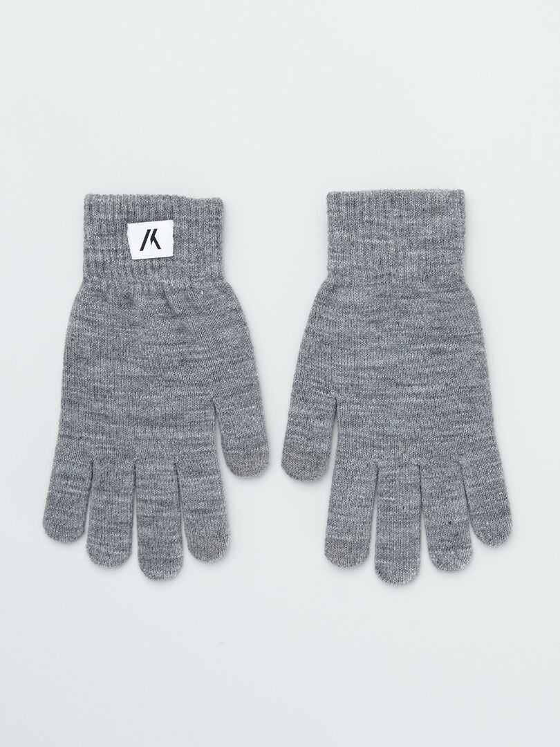 Handschoenen - grijs Kiabi -