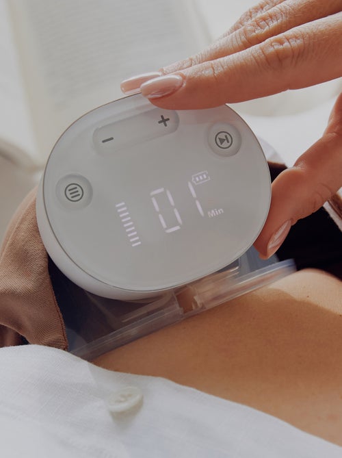 Handsfree elektrische borstkolf LIONELO Fidi Free Simple – 3 standen – 9 niveaus – 5 maten - Kiabi Handsfree elektrische borstkolf LIONELO Fidi Free Simple – 3 standen – 9 niveaus – 5 maten - Kiabi