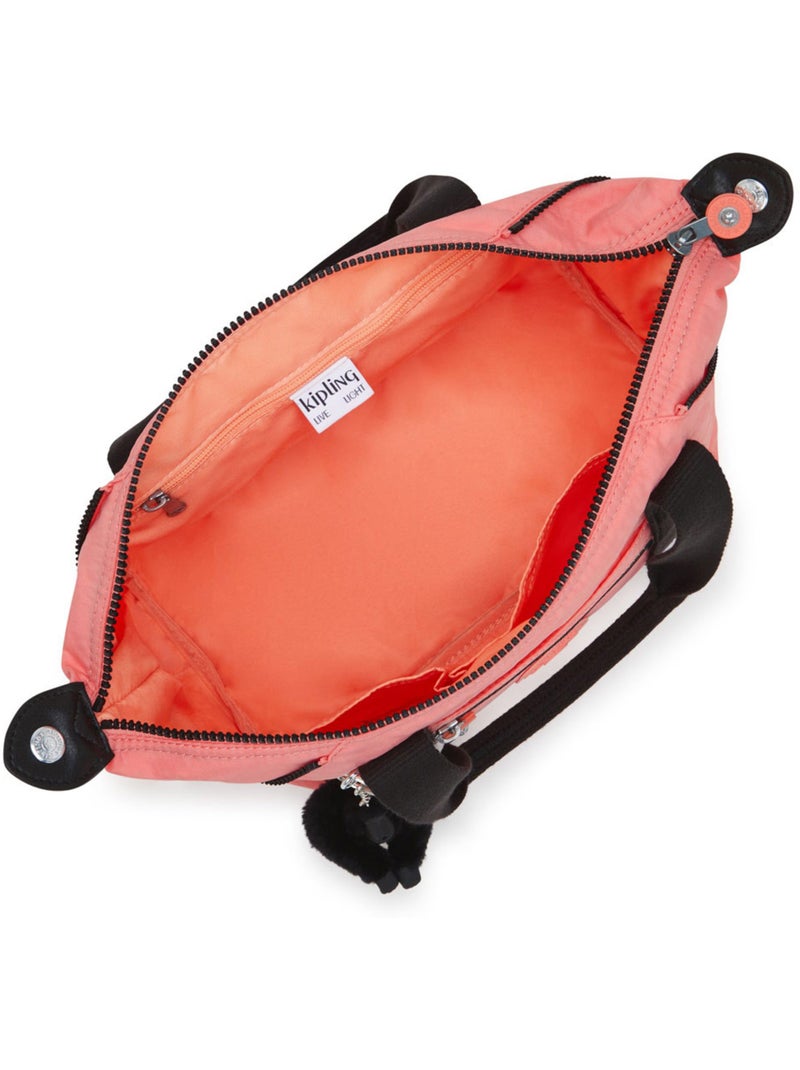 Handtas – ART MINI – Kipling Zwart Roze Zwart - Kiabi