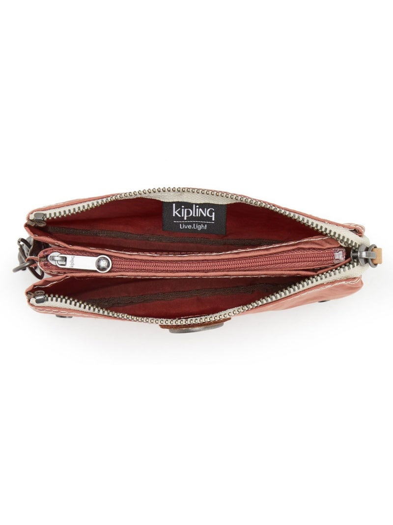 Handtas – Groot etui Creativity L – Kipling Bruin - Kiabi