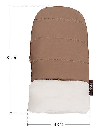 Handwarmer voor wandelwagen LIONELO Handmuff - Handschoen wandelwagen - Universeel - Waterdicht